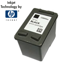 Cartucho de tinta HP C8856a negro (K) 19ml - 360i, 480i, 2000i, PF3, CX1, Puma