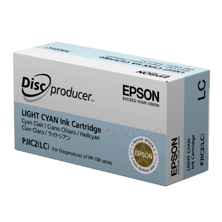 Inkoustová kazeta Epson Discproducer světle azurová PJIC2 / PJIC7 – C13S020689 / C13S020448