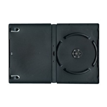 DVD Video box 7mm black with spyder 100pcs. (box 13M)