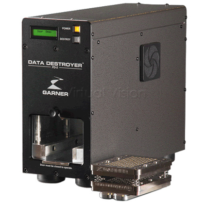 Garner PD-5e distruttore di dischi rigidi + Garner SSD-1e adattatore SSD