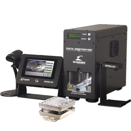 Garner PD-5e IRONCLAD niszczyciel dysków twardych + Garner SSD-1e adapter SSD