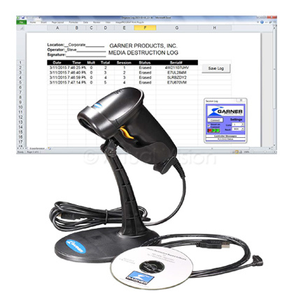 Garner SCAN-1Xe  Media Destruction rapportpakke