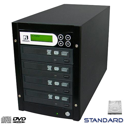 U-Reach 1-3 CD / DVD duplikator standard med harddisk
