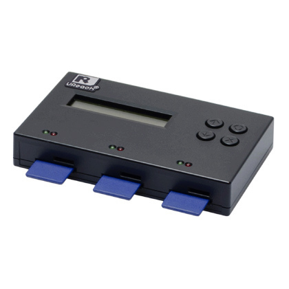 U-Reach tragbarer Duplikator SD / microSD 1-2